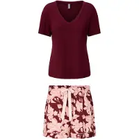 Lingadore Night Shortama 8615 | Grösse: M | Farbe: Port
