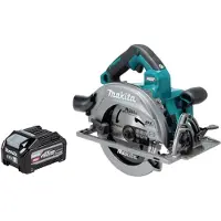 Makita HS 003 GU1 Akku Handkreissäge 40 V max. 190 mm Brushless + 1x Akku 4,0 Ah - ohne Ladegerät