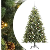 vidaXL Fedde (mit LEDs und weissen Bällen)
