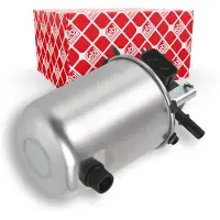 Febi Kraftstofffilter 101325 mit Filterheizung 162mm für NISSAN