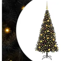 vidaXL Mads (mit 300 LEDs und goldenen/bronzenen Kugeln)