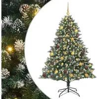 vidaXL Alexander (mit LEDs und gold/bronze Kugeln)