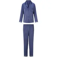 Lingadore Daily Pyjama Basic | Grösse: L | Farbe: Grau