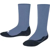 Falke Active Warm Kinder Socken, 23-26, Blau, Uni, Wolle
