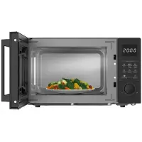 Continental Edison CEMO28MB2 Standmikrowelle 28 l, 900 W, Schwarz, LED, 8 Auto-Programme, 5 Leistungsstufen