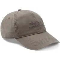 Camel active Cap aus Canvas mit Stickerei in Graphitgrau | Gr.: onesize