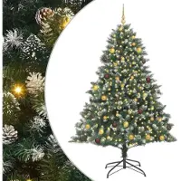 vidaXL Alexander (mit LEDs und gold/bronze Kugeln)