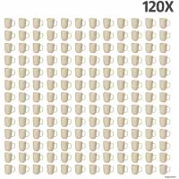 Ritzenhoff & Breker Ritzenhoff 120x Jasper Kaffeebecher 250ml H10,4cm Vanille Tee-Tassen
