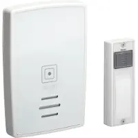Urmet Trådløs dørklokke Komplet sæt med navneskilt Grothe 43251 Polo