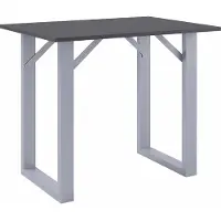 VCM Holz Bartisch Stehtisch Xona 80x80 cm