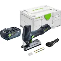 Festool PSC-E 18 EB-Basic Akku Pendelstichsäge 18 V 40 mm + 1x Akku 8,0 Ah + Systainer - ohne Ladegerät
