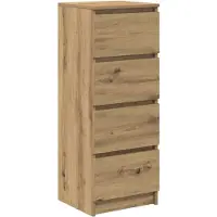 vidaXL Sideboard Artisan-Eiche 37,5x35x99 cm Holzwerkstoff