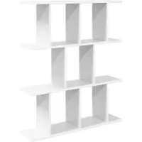 vidaXL Wandregal Weiß 80 x 20 x 96 cm Holzwerkstoff