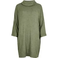 Apricot Minikleid Damen Viskose grün strukturiert, 40 756766-0003-00400