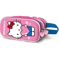 KARACTERMANIA Sanrio 3D Double Federmäppchen Hello Kitty Heart
