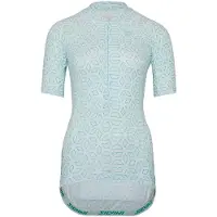 Silvini Trikot Catirina WD1621 Damen kurz wolken-grün größe M 3120-WD1621-11413
