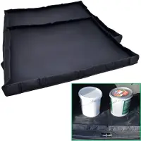 Filmer 2x Universal Kofferraum-Schutzdecke 88x76cm Schwarz