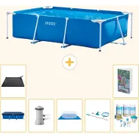 Intex Rechteckiger Frame Pool - 300x200x75 cm - 8-teilig S20041