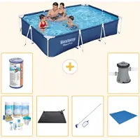 Bestway Steel Pro Rechteckig - 300x201x66 cm - 7-teilig S22077