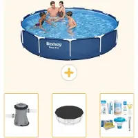 Bestway Steel Pro Rund - 366x76 cm - 4-teilig S22747