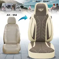 BREMER SITZBEZÜGE Wohnmobil Sitzbezüge & Schonbezüge für La Marca Ducato Jumper Boxer | Passgenaue Vordersitzbezüge | Teilintegriert, Kastenwagen & Alkoven | Sitzbezug Fahrer & Beifahrersitz