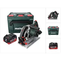 Metabo KT 18 LTX 66 BL Akku Tauchkreissäge 18 V 165 mm + 1x Akku 10,0 Ah + metaBOX - ohne Ladegerät