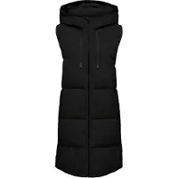 JDY Steppweste "JDYBLAIR LONG HOOD WAISTCOAT OTW SIJ" Kunstfaser