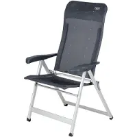 Crespo AL-237, 140 kg, Campingstuhl, 4 Bein(e), 4,3 kg, Textil, Grau