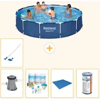 Bestway Steel Pro Rund - 396x84 cm - 6-teilig S22113