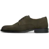 Tommy Hilfiger Halbschuhe Corporate Dressy Suede Shoe FM0FM05969 Grün