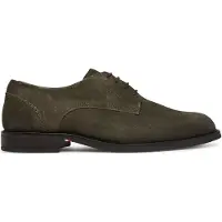 Tommy Hilfiger Halbschuhe Corporate Dressy Suede Shoe FM0FM05969 Grün 46