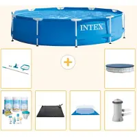 Intex Frame Pool Rund - 366x76 cm - 7-teilig S20427