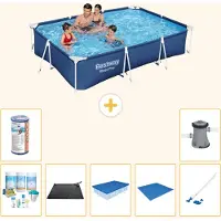 Bestway Steel Pro Rechteckig - 300x201x66 cm - 8-teilig S22259