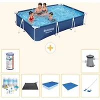 Bestway Steel Pro Rechteckig - 300x201x66 cm - 8-teilig S21545