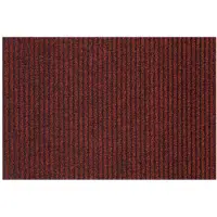 Rugsx Läufer- Türmatte rutschfest GIN 3086 Draußen, Drinnen Liverpool rot 80 cm 80x500 cm