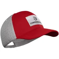 Compressport Trucker 6P Cap Rot Weiß