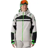 Spyder Titan Herren Skijacke mit abnehmbarer Kapuze grau XL