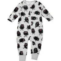 Muumi Moomin by Martinex Pigg Samtpyjama Baby, Grau, 80
