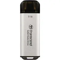 Transcend ESD300, 1 TB, USB Typ-C, 1050 MB/s, 10 Gbit/s, Silber