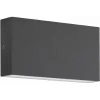 CMD LED Aussenwandleuchte 9070, schwarz, Aluminium, Modern, LED Wandleuchte außen