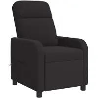 vidaXL Massage Relaxsessel Schwarz Bouclé