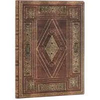 Paperblanks Blanko Notizbuch ''First Folio'' in Braun - (B)18 x (H)23 cm - onesize