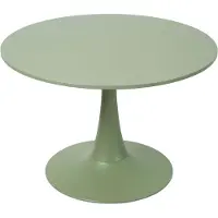 Oviala Runder Couchtisch, 70 cm Durchmesser, grün - Fancy