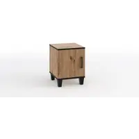 Masseno NACHTTISCH CORTEZA 40x52x40 cm Eiche Artisan