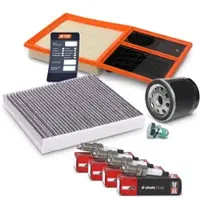 BESTPRICE Inspektionspaket Set C [Hersteller-Nr. 41846352] für Skoda, Seat, VW