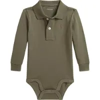 Ralph Lauren Body l/ä - Kreuzfahrt Olive - - 62 - Body L/Ä