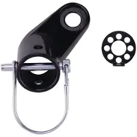 ISTOVO Bike Trailer Hitch Coupler for Instep & Trailers, Heavy-Duty Steel Attachment for Kids, Pets & Cargo