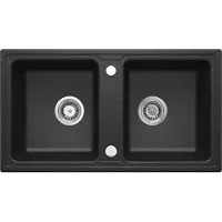 Deante 2-bowl granite sink