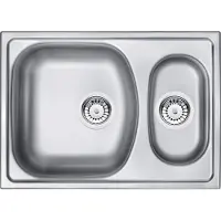 Deante 1.5-bowl steel sink