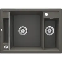 Deante Magnetic granite sink 1.5-bowl